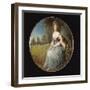 Miniature Portrait of a Lady-Michele Riccardi-Framed Giclee Print