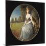 Miniature Portrait of a Lady-Michele Riccardi-Mounted Giclee Print