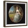 Miniature Portrait of a Lady-Michele Riccardi-Framed Giclee Print