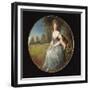 Miniature Portrait of a Lady-Michele Riccardi-Framed Giclee Print