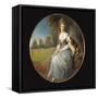Miniature Portrait of a Lady-Michele Riccardi-Framed Stretched Canvas