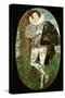 Miniature portrait of a young man, 16th century-Nicholas Hilliard-Stretched Canvas