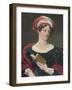 Miniature Portrait of Eliza Katherine Crawley, by Sir William Charles Ross, 19th century, (1903)-Sir William Charles Ross-Framed Giclee Print