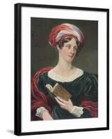 Miniature Portrait of Eliza Katherine Crawley, by Sir William Charles Ross, 19th century, (1903)-Sir William Charles Ross-Framed Giclee Print