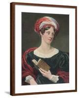 Miniature Portrait of Eliza Katherine Crawley, by Sir William Charles Ross, 19th century, (1903)-Sir William Charles Ross-Framed Giclee Print