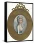 Miniature Portrait of Katherine, Lady Manners, Later Lady Huntingtower, 1787, (1907)-Richard Cosway-Framed Stretched Canvas