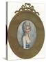 Miniature Portrait of Katherine, Lady Manners, Later Lady Huntingtower, 1787, (1907)-Richard Cosway-Stretched Canvas