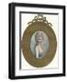 Miniature Portrait of Katherine, Lady Manners, Later Lady Huntingtower, 1787, (1907)-Richard Cosway-Framed Giclee Print
