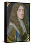 Miniature portrait of King James II of England as the Duke of York. Artist: Samuel Cooper-Samuel Cooper-Framed Stretched Canvas