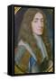 Miniature portrait of King James II of England as the Duke of York. Artist: Samuel Cooper-Samuel Cooper-Framed Stretched Canvas