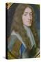 Miniature portrait of King James II of England as the Duke of York. Artist: Samuel Cooper-Samuel Cooper-Stretched Canvas