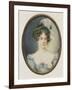 Miniature Portrait of Lady-Michele Rapisardi-Framed Giclee Print