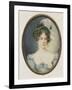 Miniature Portrait of Lady-Michele Rapisardi-Framed Giclee Print