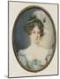 Miniature Portrait of Lady-Michele Rapisardi-Mounted Giclee Print