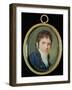 Miniature Portrait of Ludwig Van Beethoven (1770-1827), 1802-Christian Hornemann-Framed Giclee Print