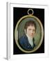 Miniature Portrait of Ludwig Van Beethoven (1770-1827), 1802-Christian Hornemann-Framed Giclee Print