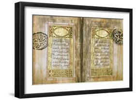 Miniature Qur'An-null-Framed Giclee Print