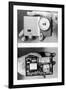 Miniature Radio Set in 1957-null-Framed Photo