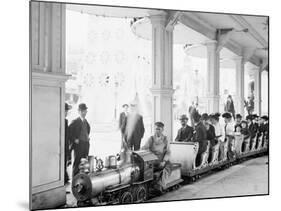 Miniature Railway, Coney Island, New York-null-Mounted Photo