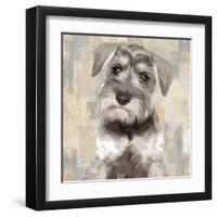 Miniature Schnauser-Keri Rodgers-Framed Art Print