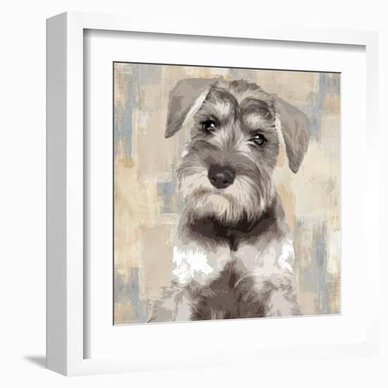 Miniature Schnauser-Keri Rodgers-Framed Art Print