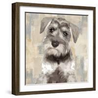 Miniature Schnauser-Keri Rodgers-Framed Art Print