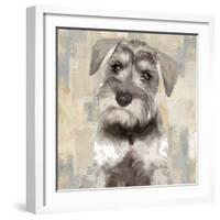 Miniature Schnauser-Keri Rodgers-Framed Art Print