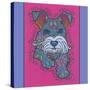 Miniature Schnauzer-Denny Driver-Stretched Canvas