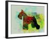 Miniature Schnauzer-NaxArt-Framed Art Print