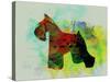 Miniature Schnauzer-NaxArt-Stretched Canvas