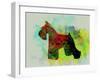 Miniature Schnauzer-NaxArt-Framed Art Print