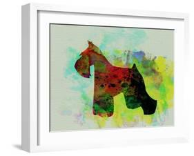 Miniature Schnauzer-NaxArt-Framed Art Print