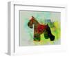 Miniature Schnauzer-NaxArt-Framed Art Print