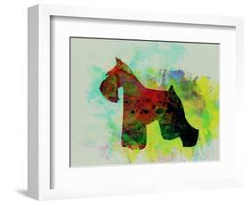 Miniature Schnauzer-NaxArt-Framed Art Print