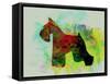 Miniature Schnauzer-NaxArt-Framed Stretched Canvas