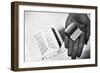 Miniature Spy's Code Book-null-Framed Photographic Print