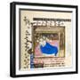 Miniature with Nativity of Christ-French-Framed Giclee Print