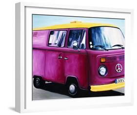 Minibus-Aviva Brooks-Framed Art Print