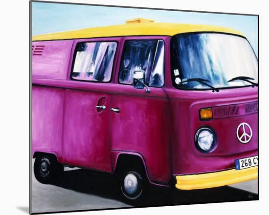 Minibus-Aviva Brooks-Mounted Art Print