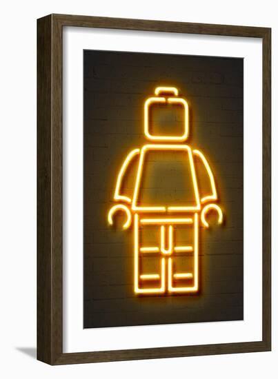 Minifig-Octavian Mielu-Framed Art Print