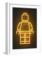 Minifig-O.M.-Framed Giclee Print