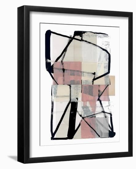 Minimal Bikpink I-null-Framed Art Print