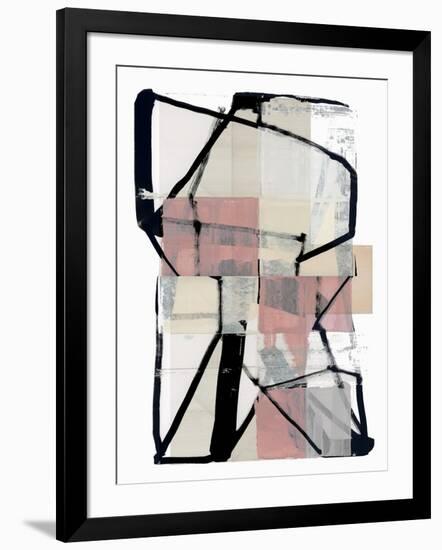 Minimal Bikpink I-null-Framed Art Print