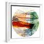 Minimal Circle II-Sisa Jasper-Framed Art Print