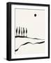 Minimal Line Landscape #1-Alisa Galitsyna-Framed Photographic Print