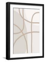 Minimal Lines 1-Urban Epiphany-Framed Art Print