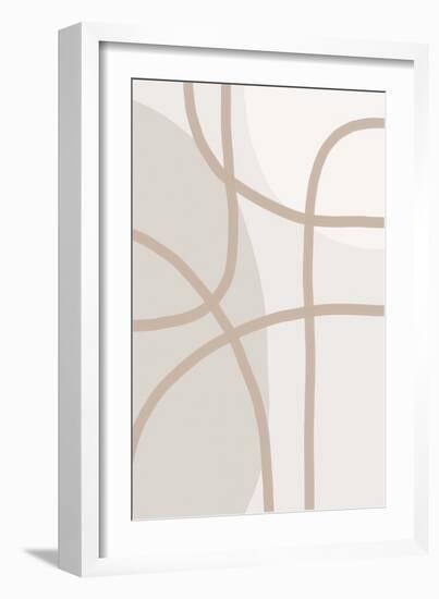 Minimal Lines 1-Urban Epiphany-Framed Art Print