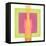 Minimal Pop Art 7878-Rica Belna-Framed Stretched Canvas