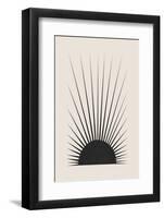 Minimal Sun-Orara Studio-Framed Photographic Print