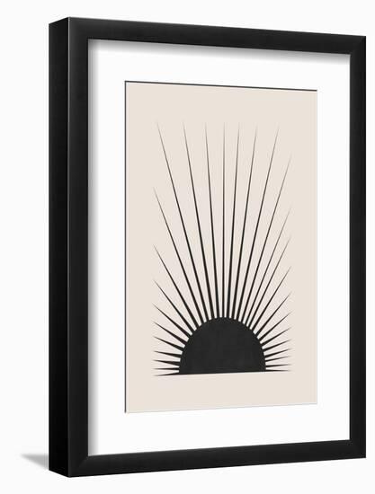 Minimal Sun-Orara Studio-Framed Photographic Print